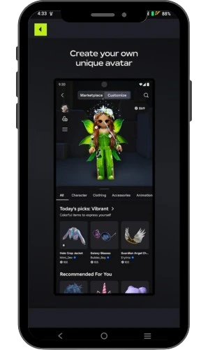 Endless Avatar Customization